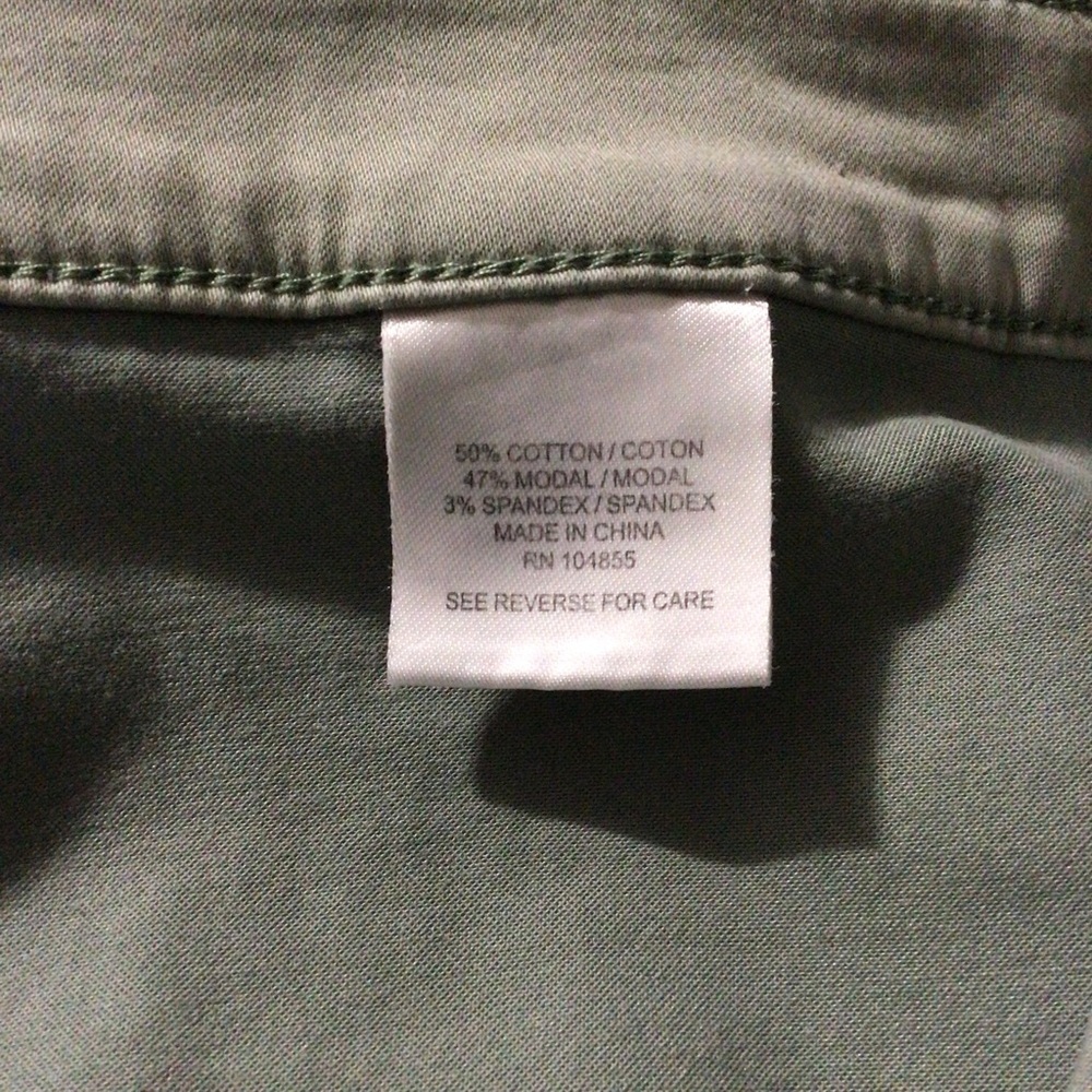 Lila Ryan Green Chino Pants - Size 14 - Picture 10 of 11